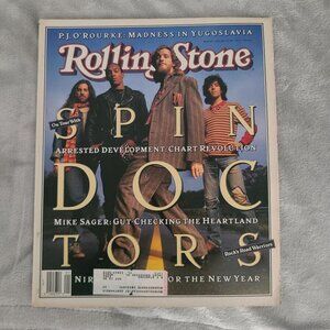 Spin Doctors Rolling Stone Magazine January 7th 1993